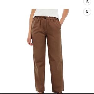 NWT women’s GAP Easy Twill Pant in Warm Chestnut Brown size XXL
